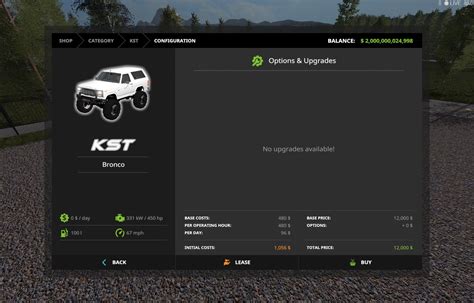 Kst Bronco Final Fs17 Farming Simulator 17 Mod Fs 2017 Mod