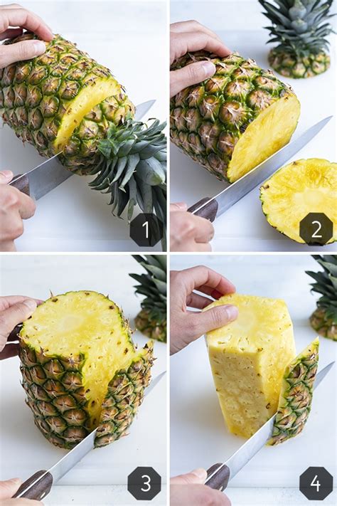 The Easiest Way To Cut A Pineapple Evolving Table