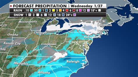 Winter Storm System Bringing Rain Snow Strong Winds From Plains To The Northeast