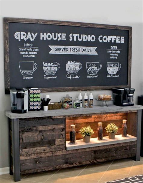 Elegant Home Coffee Bar Design And Decor Ideas 14100 Coffee Bar Home