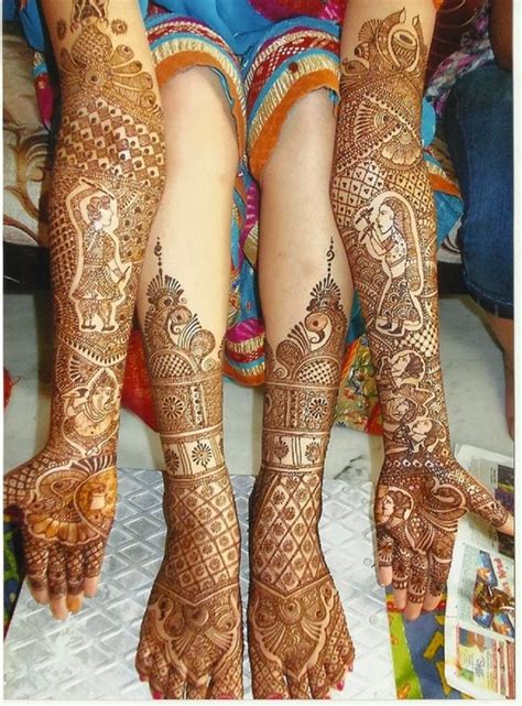 Beautiful Latest Simple Arabic Pakistani Indian Bridal Girl Mehndi