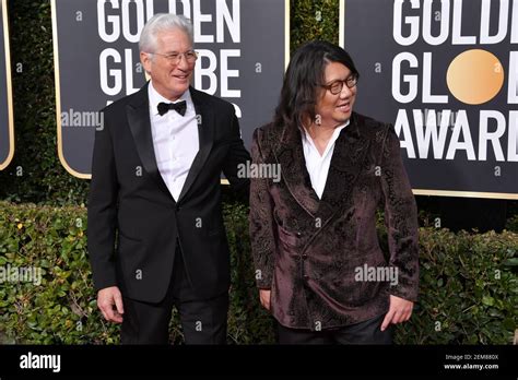 Richard Gere Left At The 76th Golden Globe Awards During The Red