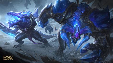 League Of Legends Lunar Beast Crystal Rose Skins On Pbe