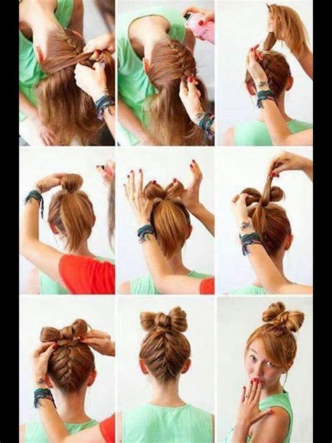 The hair bow is such a cute little trick. 16 Ways to Make an Adorable Bow Hairstyle - Pretty Designs