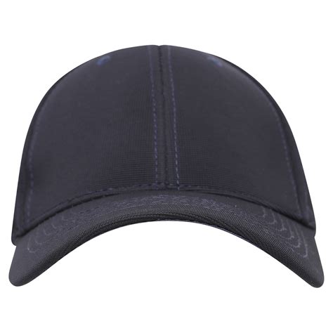 Designer Baseball Cap Fitted Plain Curved Peak Caps Black Grey Navy