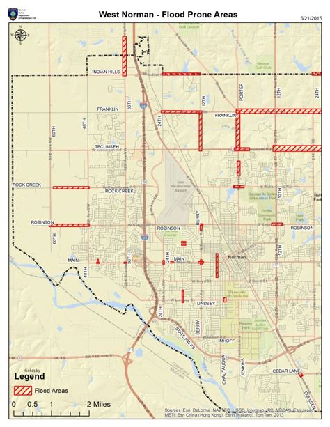 Norman Releases Maps Of Areas Prone To Flooding Ahead Of Weekend Storms