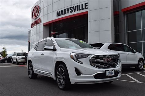 Pre Owned 2018 Gmc Terrain Denali Awd Sport Utility