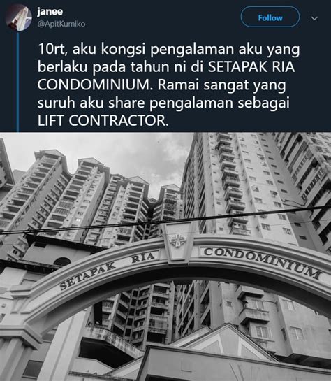 Setapak ria (also known as setapak ria condominium) is a freehold apartment located in taman genting, jalan genting klang. "Dik you jumpa ka budak Cina bergaun tu?" - Lelaki Kongsi ...