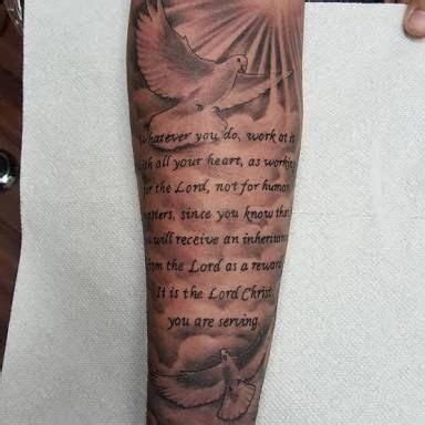 And rosie farrell, 49, who flew over from newry, co. Resultado de imagem para scripture tattoos with clouds #Tattoosformen | Verse tattoos, Forearm ...