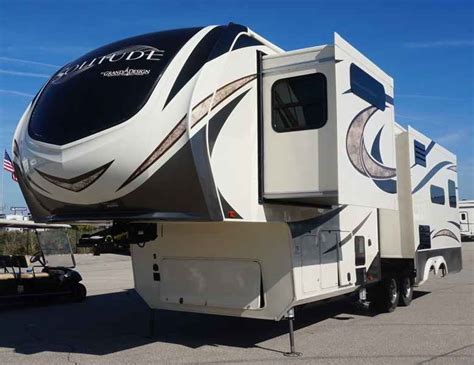 Our current solitude fifth wheel inventory: 2018 New Grand Design Solitude 310GK / 310GK-R Toy Hauler ...