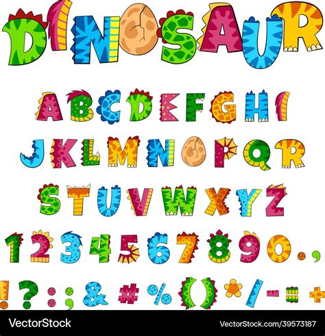 Abecedario Dinosaurios Abecedario Dinosaurios Letras Del Abecedario