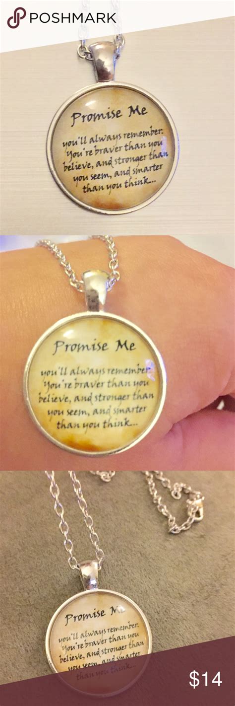 Cute quotes, goodbye quotes, love quotes, friendship quotes, work quotes, greatness quotes. Winnie the Pooh Necklace. | Quote pendant, Disney jewelry necklace, Disney jewelry