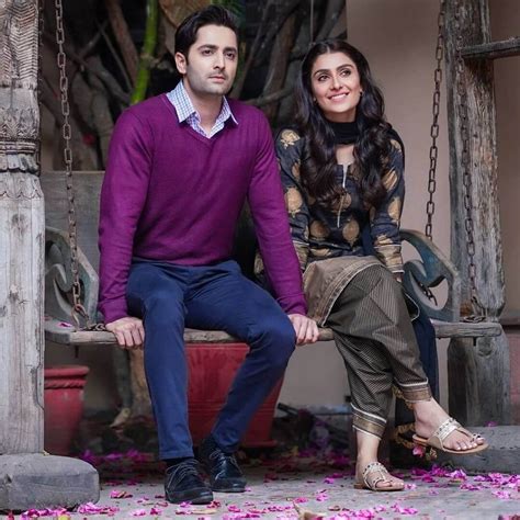 Ayeza Khan And Danish Taimoor Ideal Couple Of Pakistani Showbiz