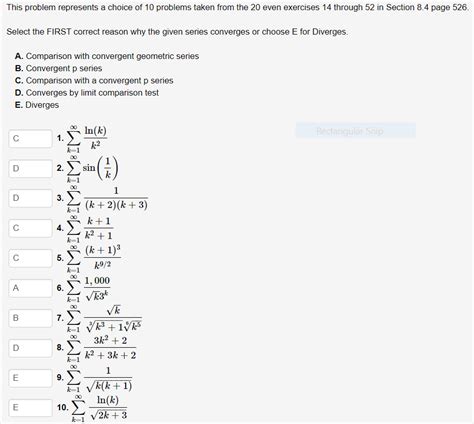 Solved This Problem Represents A Choice Of 10 Problems Taken