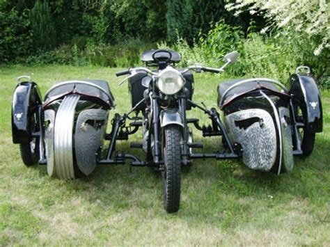 Twin Sidecars Trike Moto Moto Steampunk Motos Anciennes