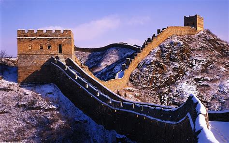 Great Wall Of China Panorama Wallpapers Wallpaper Cave