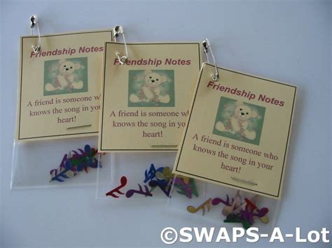 Mini Friendship Notes Swaps Kit For Girl Kids Scout Makes 25