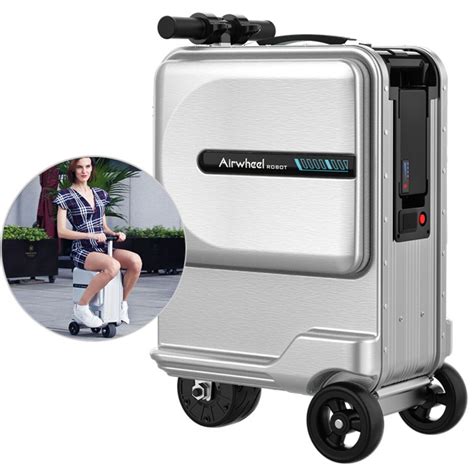 Airwheel Se3minit Smart Rideable Suitcase Lightweight Electric Luggage