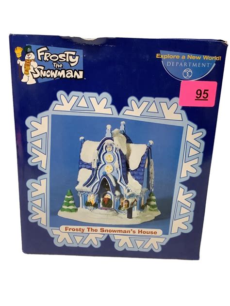 Lot Department 56 Frosty The Snowmans House We Have Not Taken