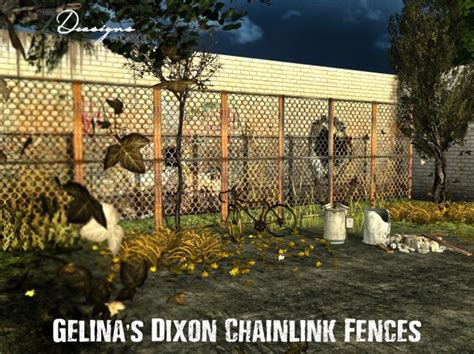 Sims 4 Designs Gelinas Chainlink Fences • Sims 4 Downloads