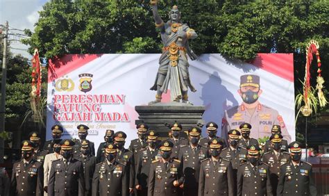 Polda Bali Resmikan Patung Maha Patih Gajah Mada Diksimerdeka Com