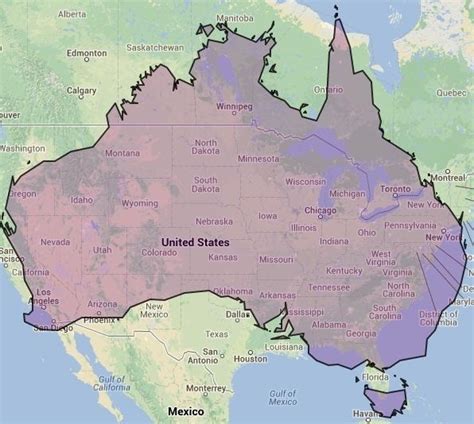 How Big Is Australia