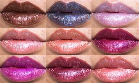 Mac Metallic Lips Lipstick Collection Review And Swatches Portrait