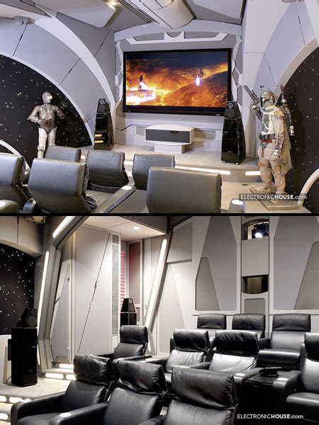 Star Wars Home Theater Room