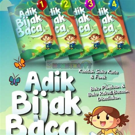 Belajar Membaca Adik Bijak Baca Kaedah Fonik Phonics Bahasa Melayu Abc