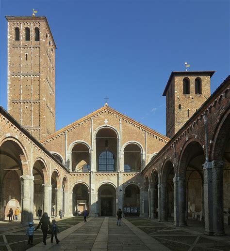 Lista civica per le elezioni comunali di sant' ambrogio (to) Basilica di Sant'Ambrogio - Wikipedia
