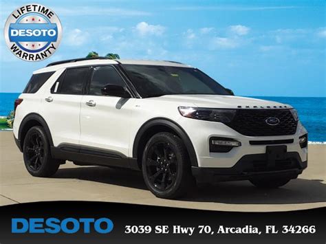 New 2023 Ford Explorer St Line 4d Sport Utility In Arcadia 23t057