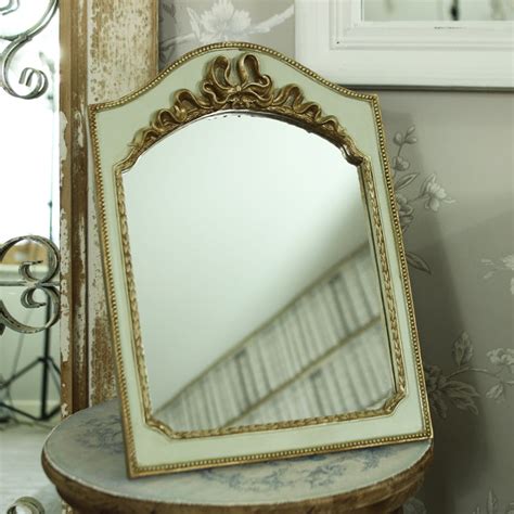 Free delivery and returns on ebay plus items for plus members. Small Gold & Green Vintage Tabletop/Wall Hanging Vanity Mirror