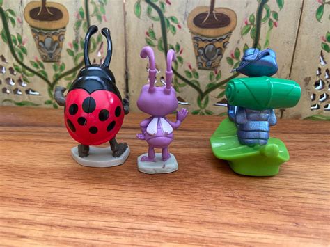 Vintage Disney A Bugs Life Toy Figures Etsy