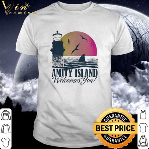 Cool Amity Island Welcomes You Jaws Sunset Shirt Hoodie Sweatshirt