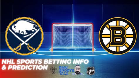 Buffalo Sabres Vs Boston Bruins Nhl Betting Info For 111423 Youtube