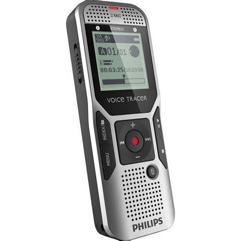 Philips 4gb Voice Tracer 1400 Digital Recorder Dvt140000 Bandh