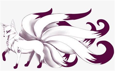 White Nine Tail Fox Diseño De Tatuaje De Zorro Tatuajes Zorro