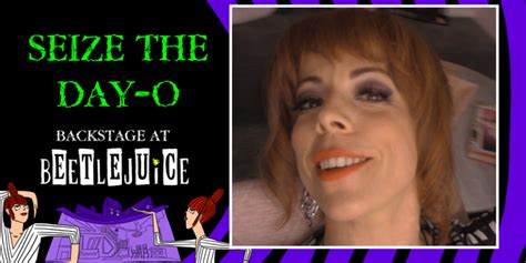 The title role in beetlejuice. Backstage at Beetlejuice with Leslie Kritzer, Episode 6 ...
