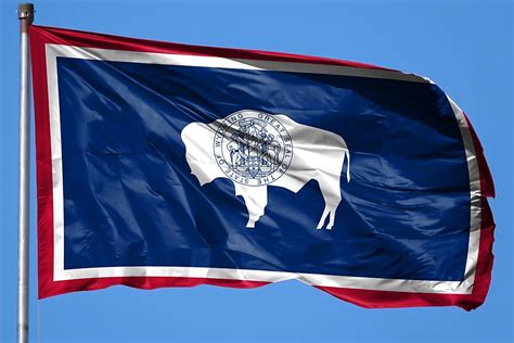 Wyoming State Flag Worldatlas