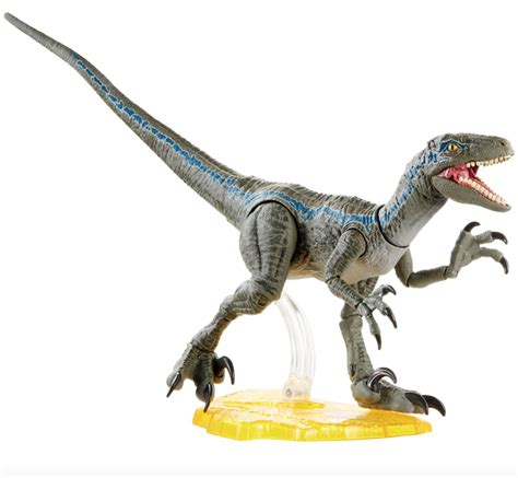 Blue was the only raptor to survive the ordeal. Mattel - Jurassic World 6" Amber Collection Owen & Blue ...