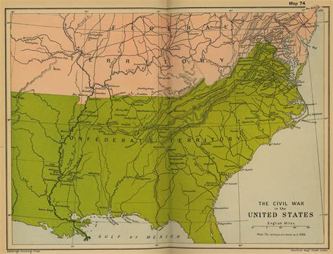Maps United States Map During Civil War