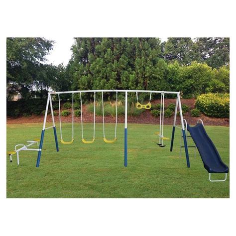 Up Downall Around Swing Set Metal Swing Sets Swing Set Playground