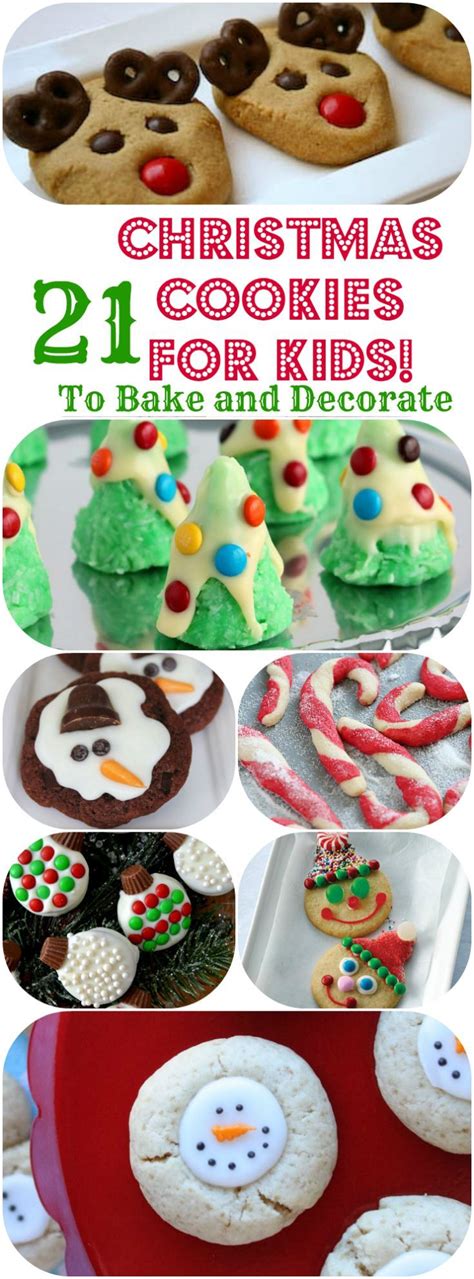 Whether you're making them for a party, santa, or just a cozy night in by the fireplace, there's always a reason to whip up a batch of cookies during the holidays. 21 Christmas Cookies Kids Can Bake! | Letters from Santa ...