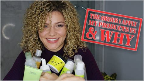 how to properly apply curly hair products for frizz free curls and defined results youtube