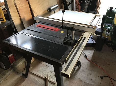 My Craftsman 10" TS with Biesemeyer fence. | Diy workbench, Home decor