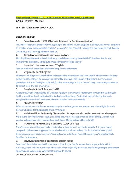 Apush-midterm - Apush review - quizlet/8935075/apush-midterm-review