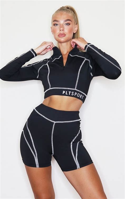 Gym Wear Womens Gym Clothes And Activewear Prettylittlething Short Women Fashion Gym Wear