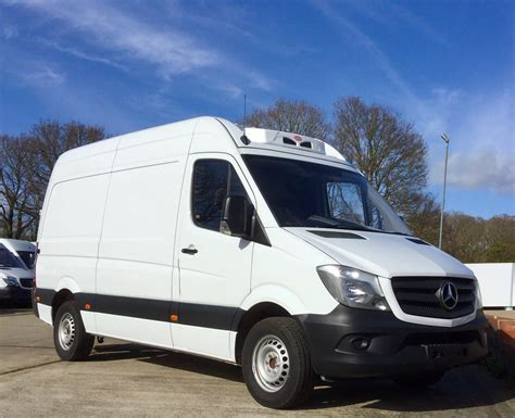 A Recently Completed Mwb Mercedes Sprinter Van With Low Temperature