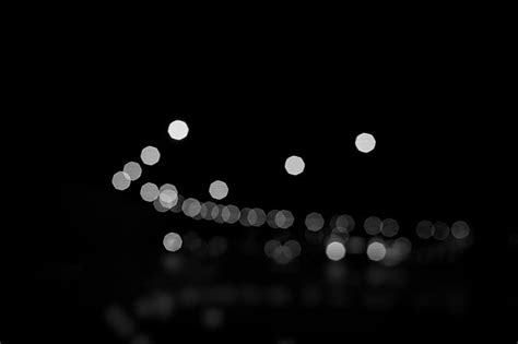 Bokeh Style Effect Camera 50 Mm Black And White Background Blur