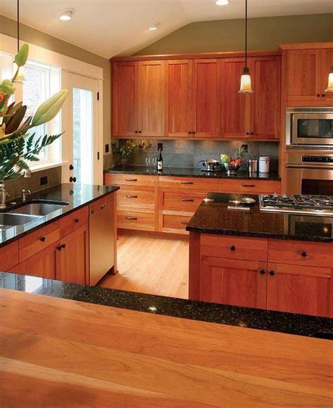 31 Nice Sage Kitchen Cabinets Design Ideas Cherry Wood Kitchen